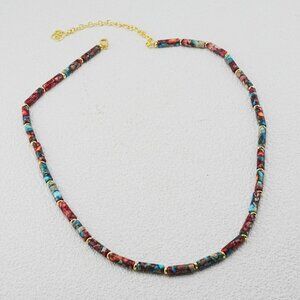 Kendra Scott Natural Stone Bamboo Necklace